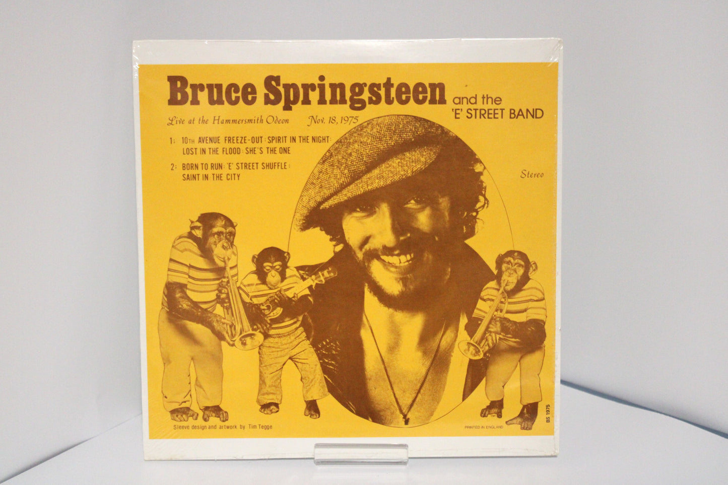 Bruce Springsteen - SEALED - Live At The Hammersmith Odeon, Nov. 18, 1975 Unofficial Vinyl - Orange Insert