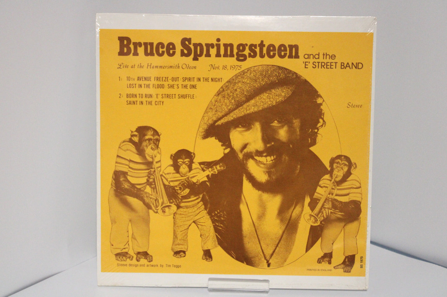 Bruce Springsteen - SEALED - Live At The Hammersmith Odeon, Nov. 18, 1975 Unofficial Vinyl - Orange Insert