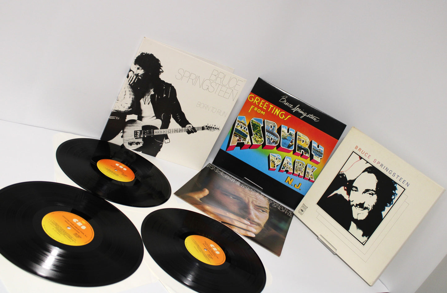 Bruce Springsteen NEW ZEALAND Box Set CBS Records 1980 Vinyl 3 LP Excellent+ Rare  Collectible