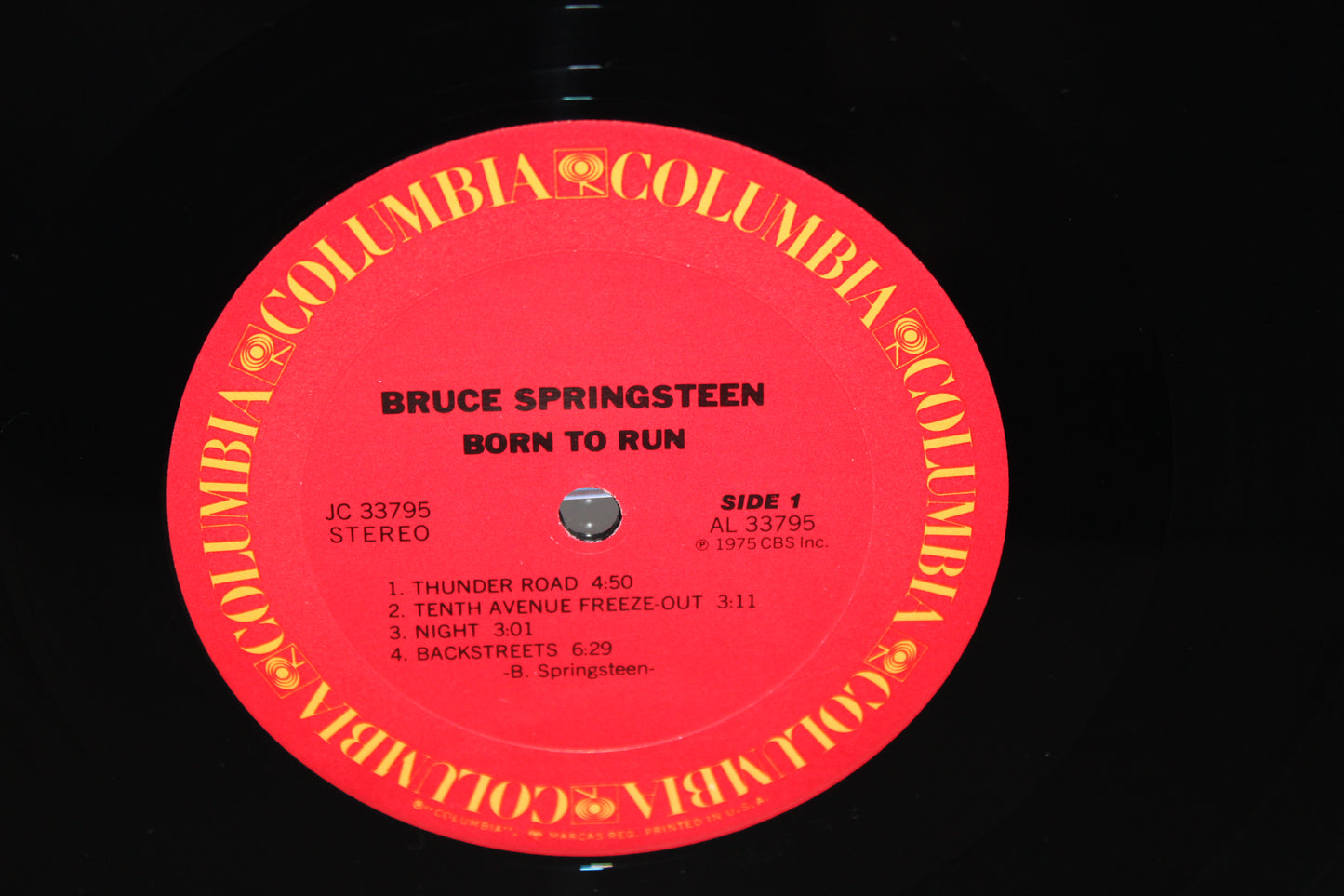 Bruce Springsteen - Born To Run - Vinyl LP - US Columbia Red Labels