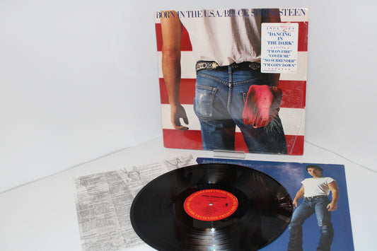 Bruce Springsteen - Born in the USA Original Vinyl 1984 w/Hype Sticker in Shrink Wrap