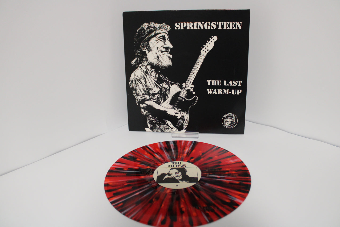 Bruce Springsteen - LAST WARM UP - Red Marble 1984 Bootleg Vinyl Unofficial