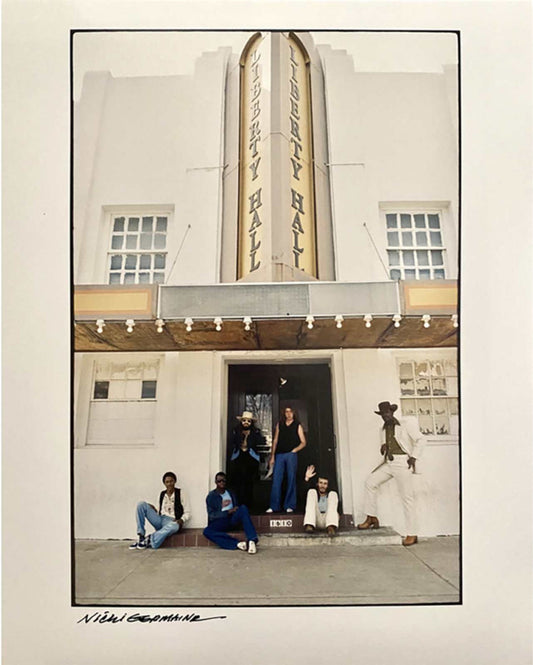 Bruce Springsteen - Signed photograph at Liberty Hall in Houston Texas, March 1974