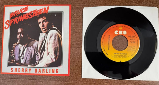 Bruce Springsteen Sherry Darling & Be True 45 Record with Picture Sleeve