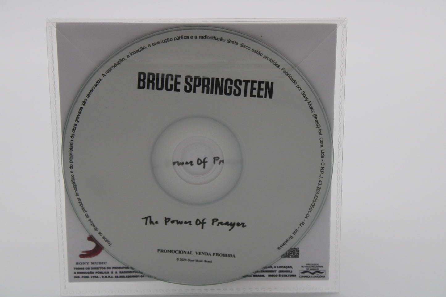 Bruce Springsteen - The Power of Prayer - Promotional CD/Single - Import Collectible