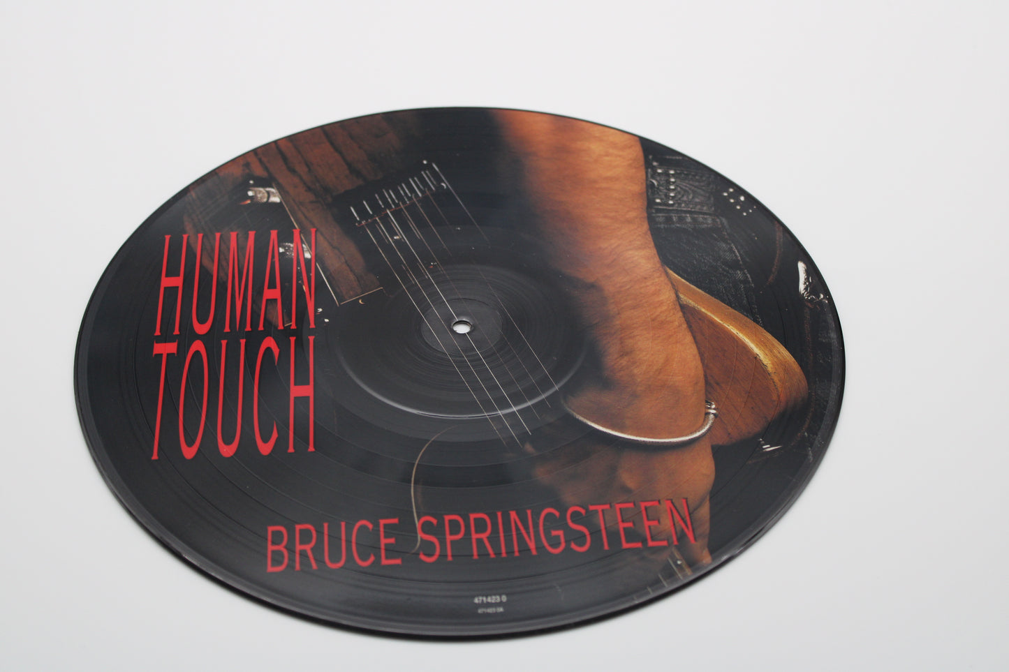 Bruce Springsteen Human Touch LP Album on 12” Picture Disc Collectible Vinyl