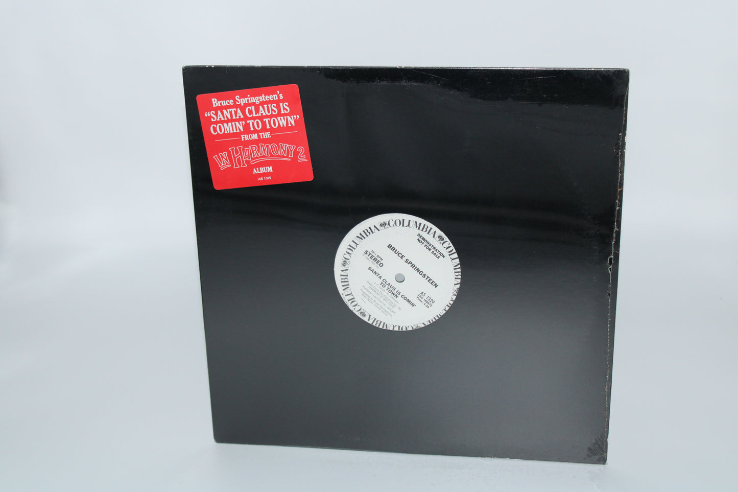 Bruce Springsteen Santa Claus is Comin’ to Town – 12” White Label Promo - Sealed Collectible