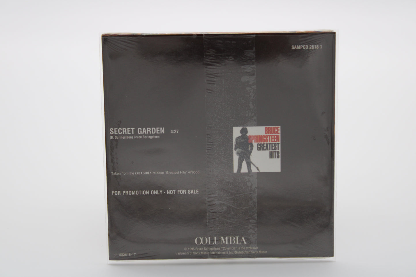 Bruce Springsteen CD/Promo Sealed 1 Song Promo Secret Garden Collectible