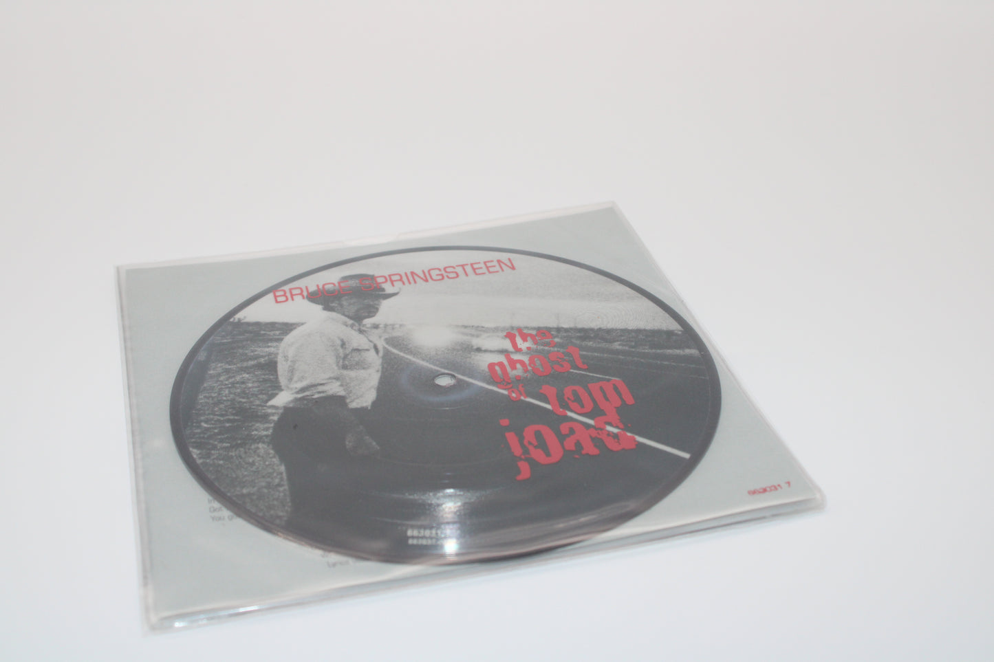 Bruce Springsteen 7" Picture Disc Vinyl Collectible Ltd. Ed. & Numbered - Ghost of Tom Joad