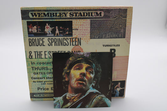 Bruce Springsteen & The E Street Band - Live at Wembley Stadium 4 Vinyl LPs + 7" Collectible 1985 BLV