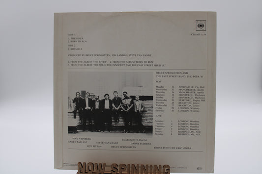 Bruce Springsteen 12" Vinyl EP on CBS Records - The River, Born to Run, Rosalita 1981 Collectible
