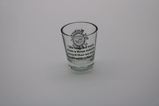 Bruce Springsteen - University of E Street Shot Glass - 3 Minute Record quote