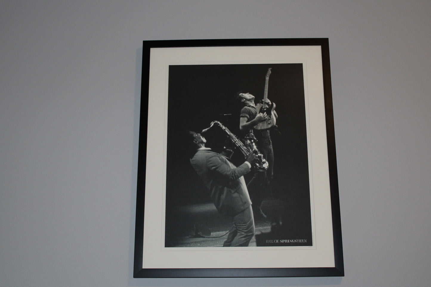 Bruce Springsteen Lithograph - #19/500 Original Bruce and The Big Man Collectible