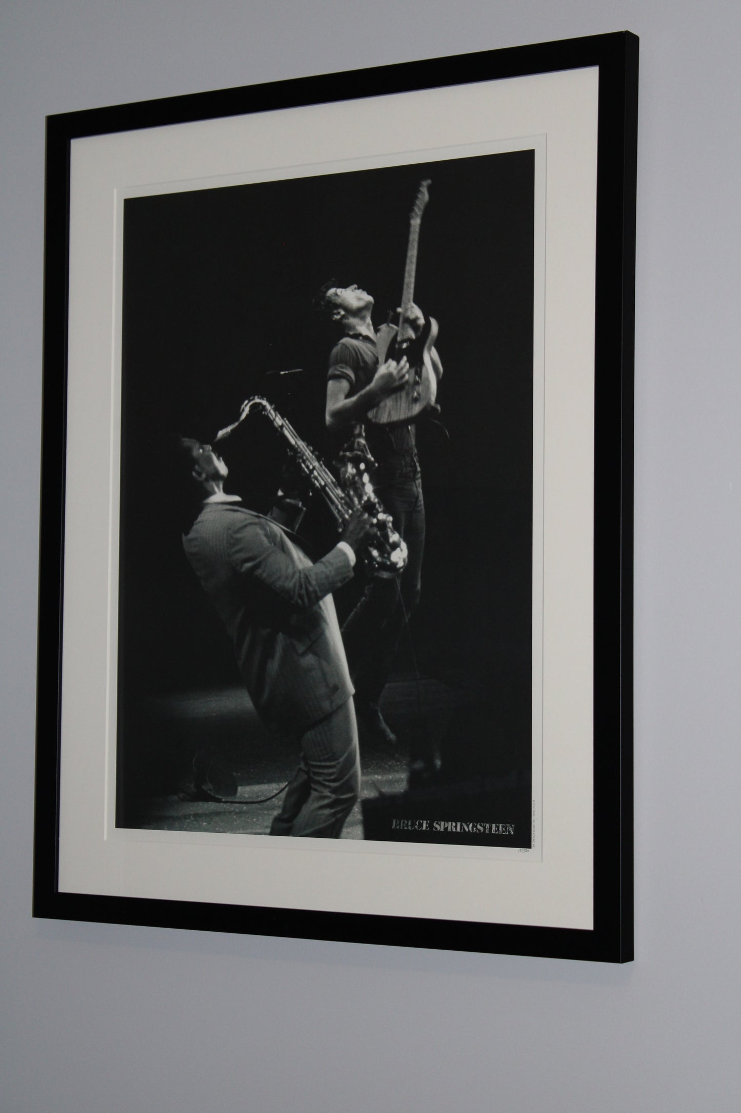 Bruce Springsteen Lithograph - #19/500 Original Bruce and The Big Man Collectible