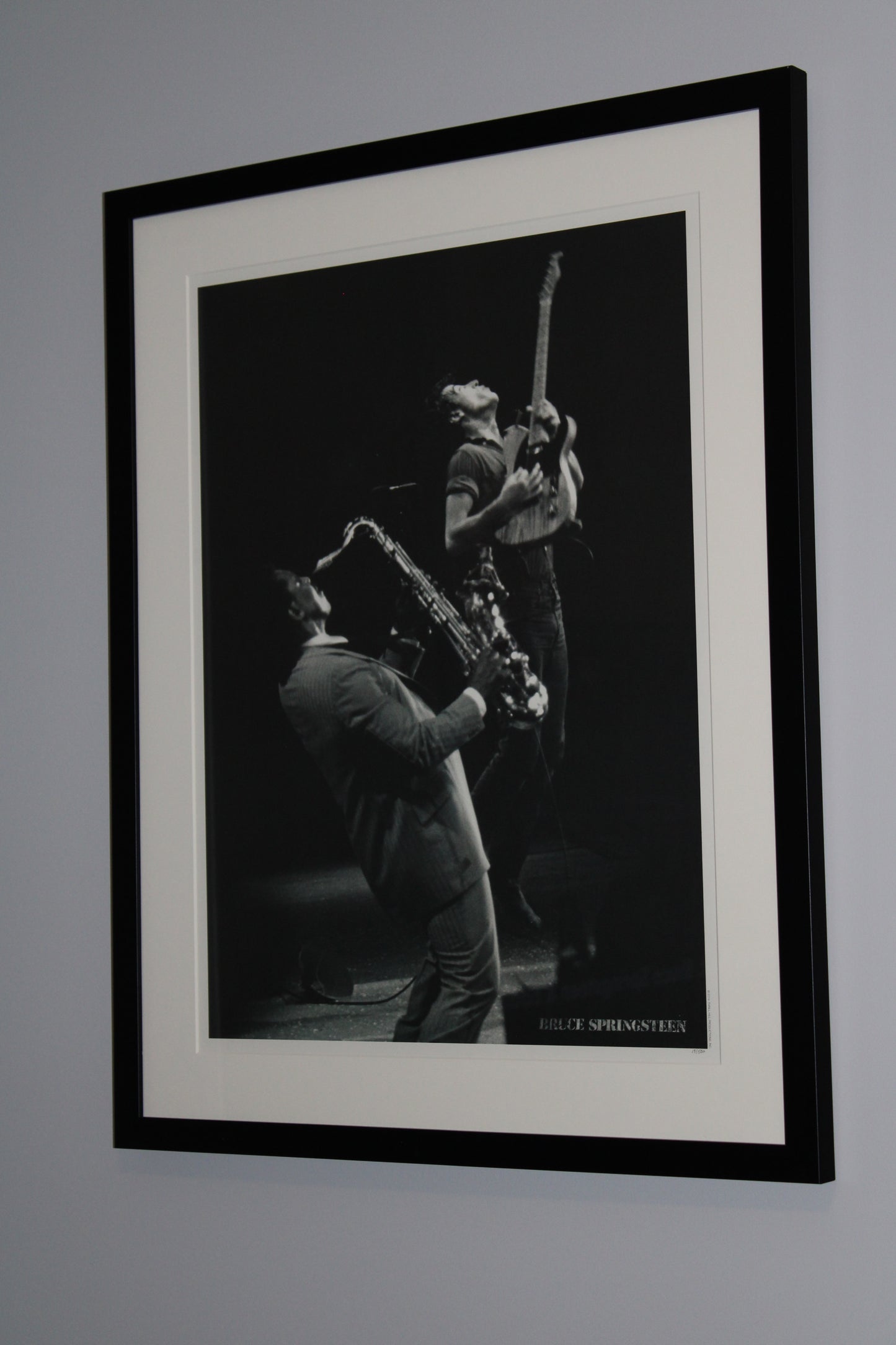 Bruce Springsteen Lithograph - #19/500 Original Bruce and The Big Man Collectible