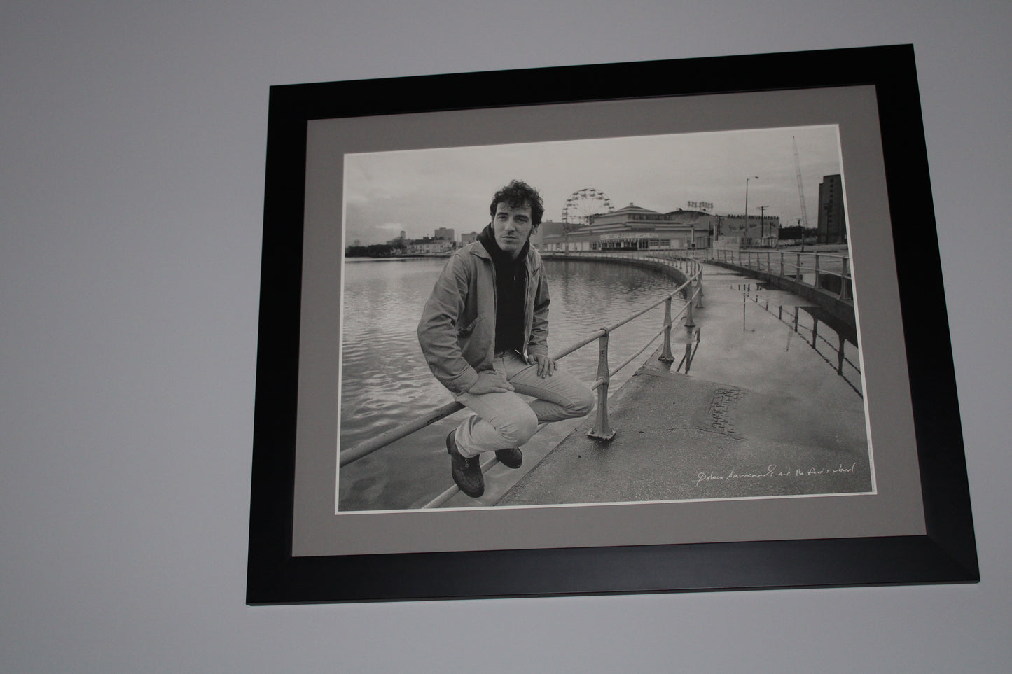 Bruce Springsteen Lithograph - Framed Original -Asbury Park, NJ - Numbered Limited Edition