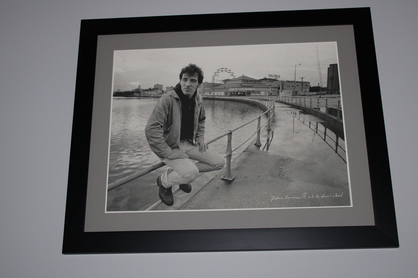 Bruce Springsteen Lithograph - Framed Original -Asbury Park, NJ - Numbered Limited Edition