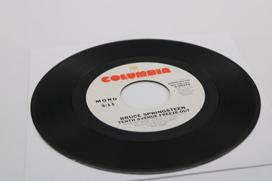 Bruce Springsteen 45 Record TENTH AVENUE FREEZE OUT Demonstration Not For Sale