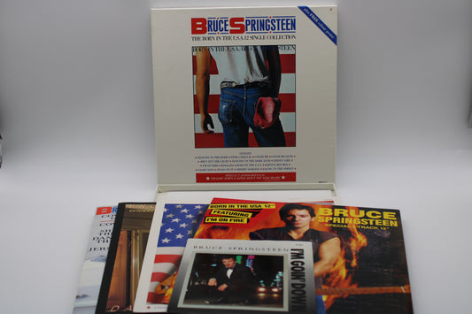 The Born In The U.S.A. 12" Single Collection - Four 12" Vinyl, One 7" Record + Poster 1985 Original Box Set