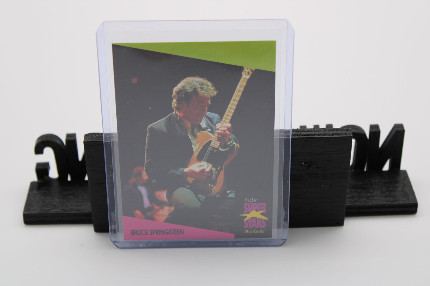 Bruce Springsteen Pro Set Super Stars Trading Card UK EDITION - 1991 Cards #134