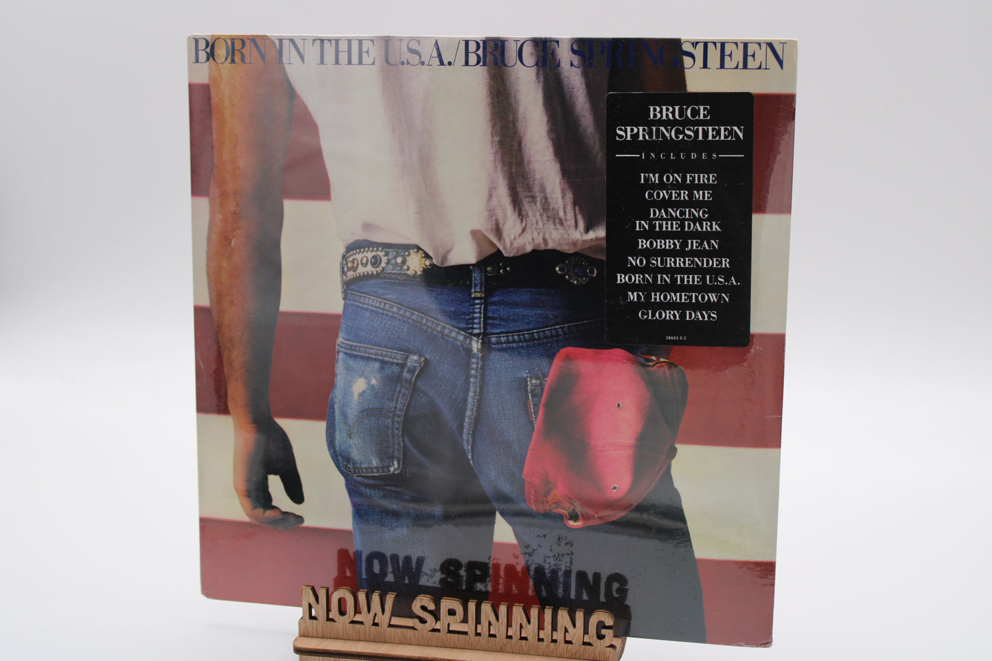 Bruce Springsteen SEALED Born in the USA Original Vinyl Sealed 1984 Release w/Black Hype Sticker
