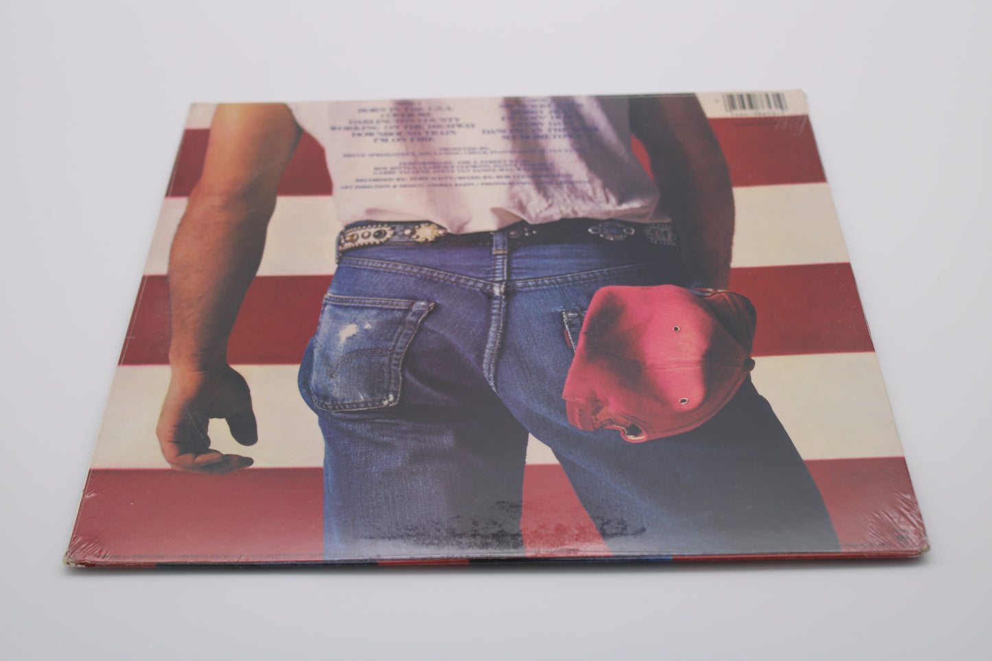 Bruce Springsteen SEALED Born in the USA Original Vinyl Sealed 1984 Release w/Black Hype Sticker