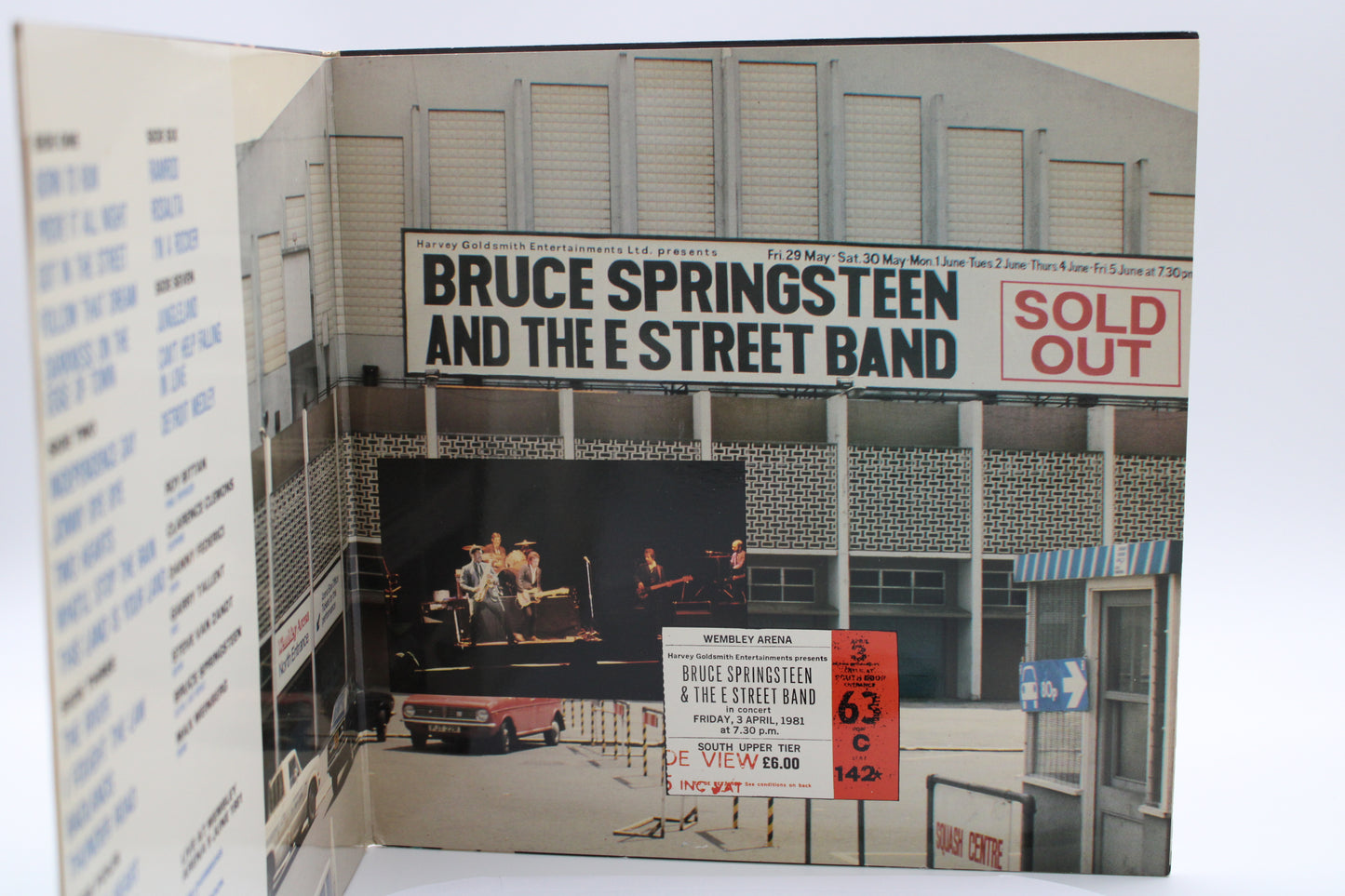 Bruce Springsteen & The E Street Band - Born To Be The Boss 4 Vinyl LPs Live at Wembley June 1981 BLV