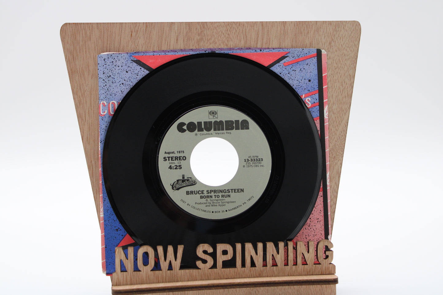 Bruce Springsteen Born To Run & Spirit In The Night 45 Record "Collectables Collector Series"