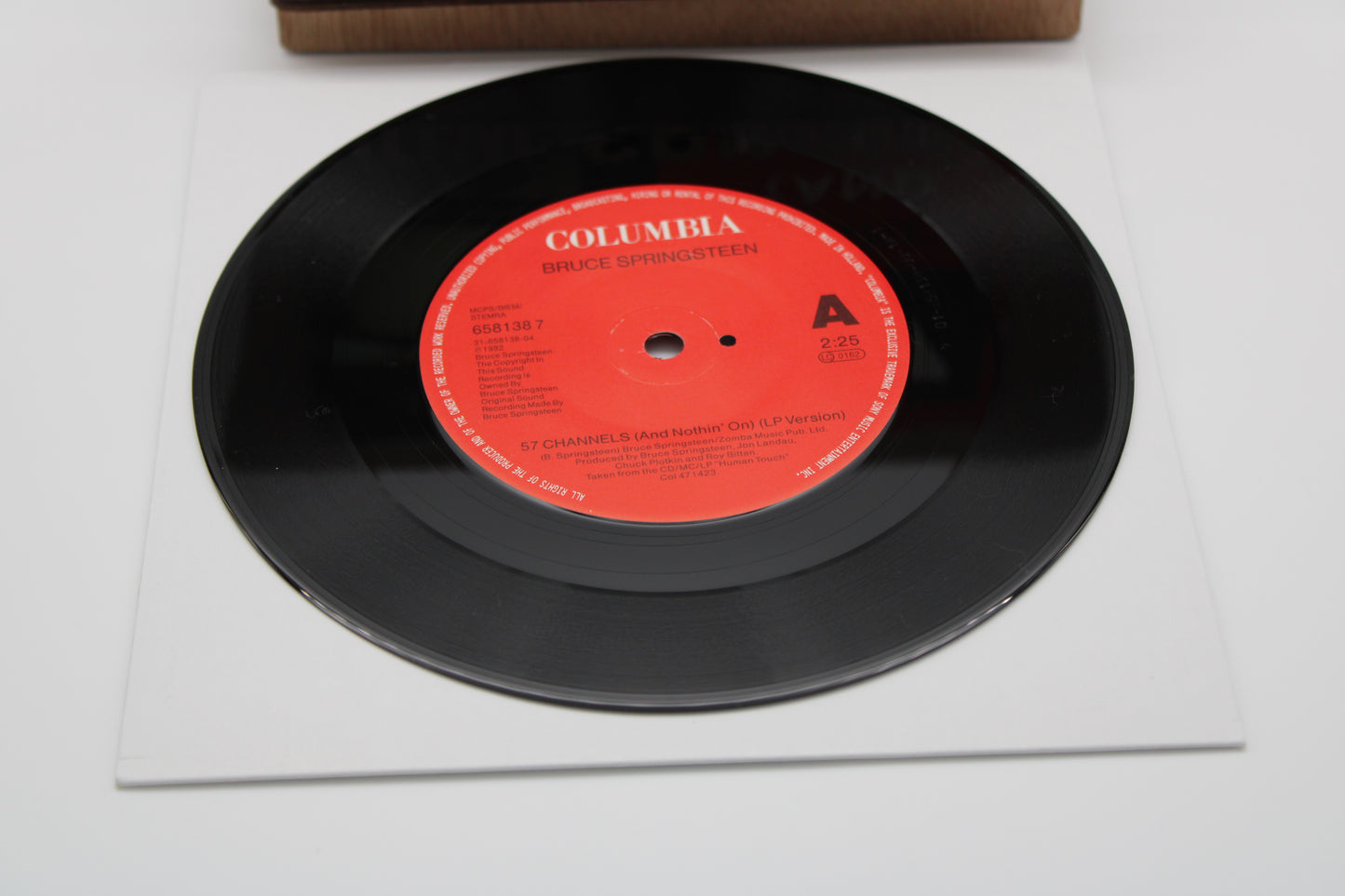 Bruce Springsteen 45 Record - Vinyl  57 Channels & 57 Channels Little Steven Mix - rare Holland Import 1992