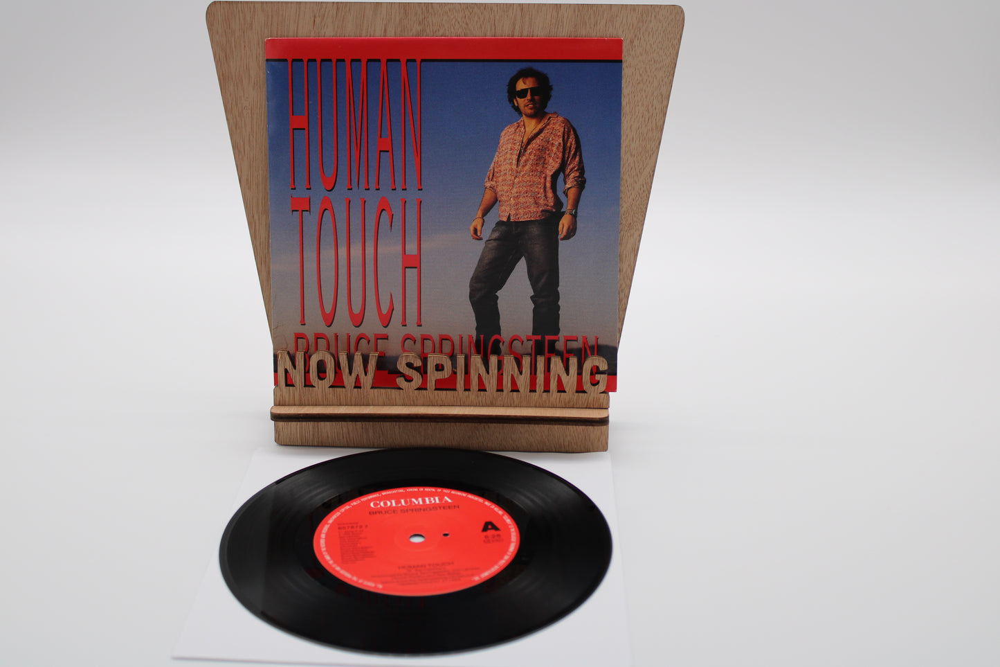 Bruce Springsteen 45 Record 7" Vinyl  Human Touch - Holland Import 1992 - NM