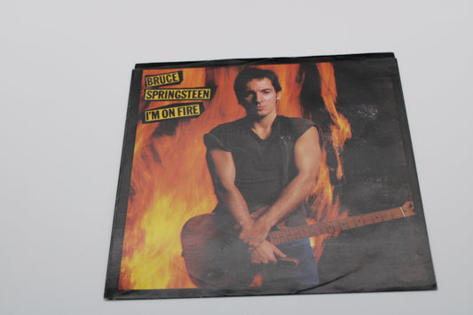 Bruce Springsteen I'm on Fire - 45 Record - Original from 1984 NM Condition