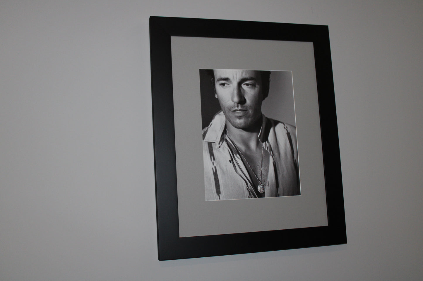 Bruce Springsteen - Beautiful Photo Captured by Photographer Bruce Weber - Custom Frame