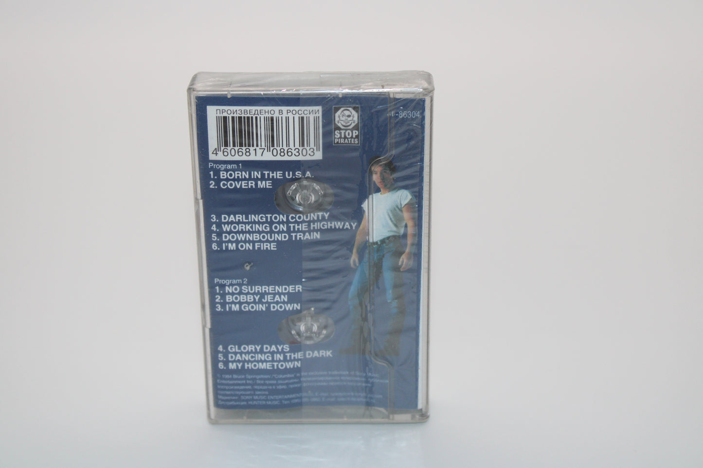 Bruce Springsteen SEALED - Born In The USA - Original Sealed Cassette Import Russia