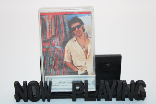 Bruce Springsteen SEALED/GREECE Lucky Town Original Sealed 1992 Cassette