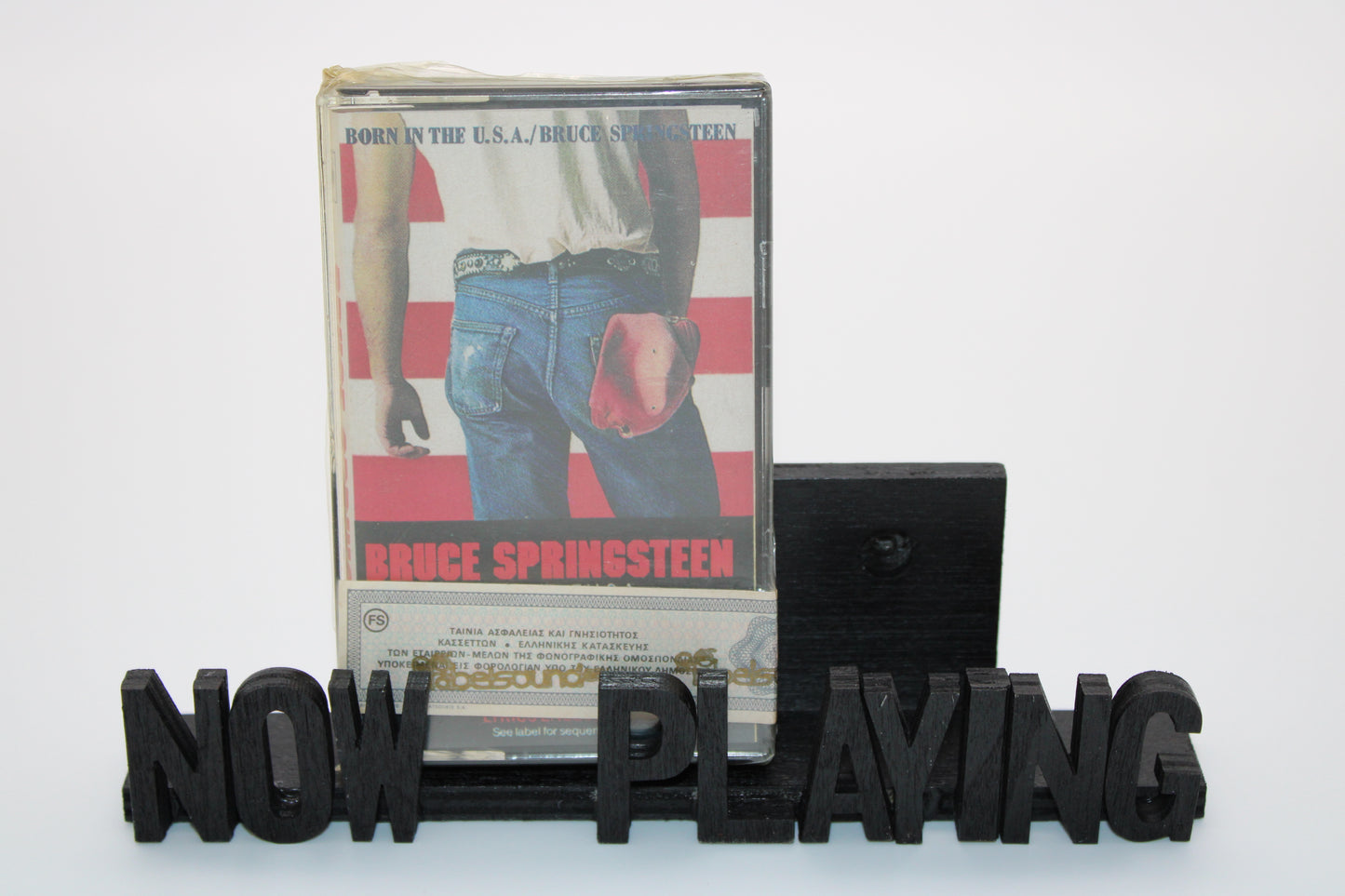 Bruce Springsteen SEALED Greece Import Born In The USA  - Original 1984 Cassette