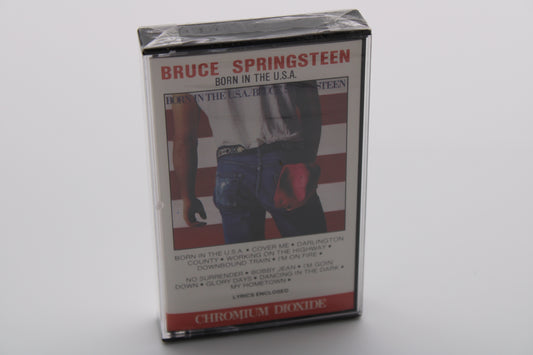 Bruce Springsteen SEALED Canadian Born In The USA - Original 1984 Cassette - Canada Sealed