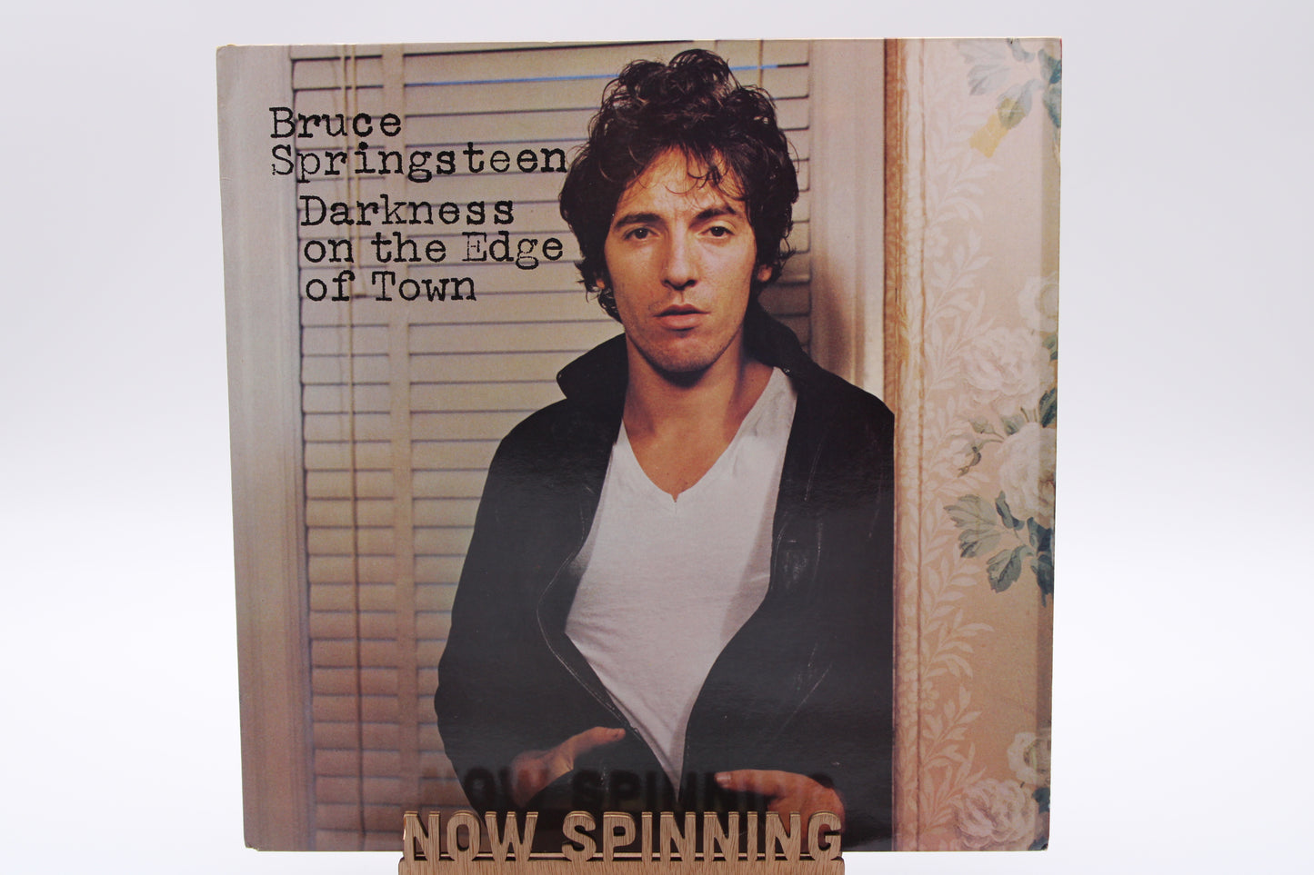 Bruce Springsteen Darkness on the Edge of Town - IRELAND 1978 Original Vinyl Album - Pink Lyrics Insert