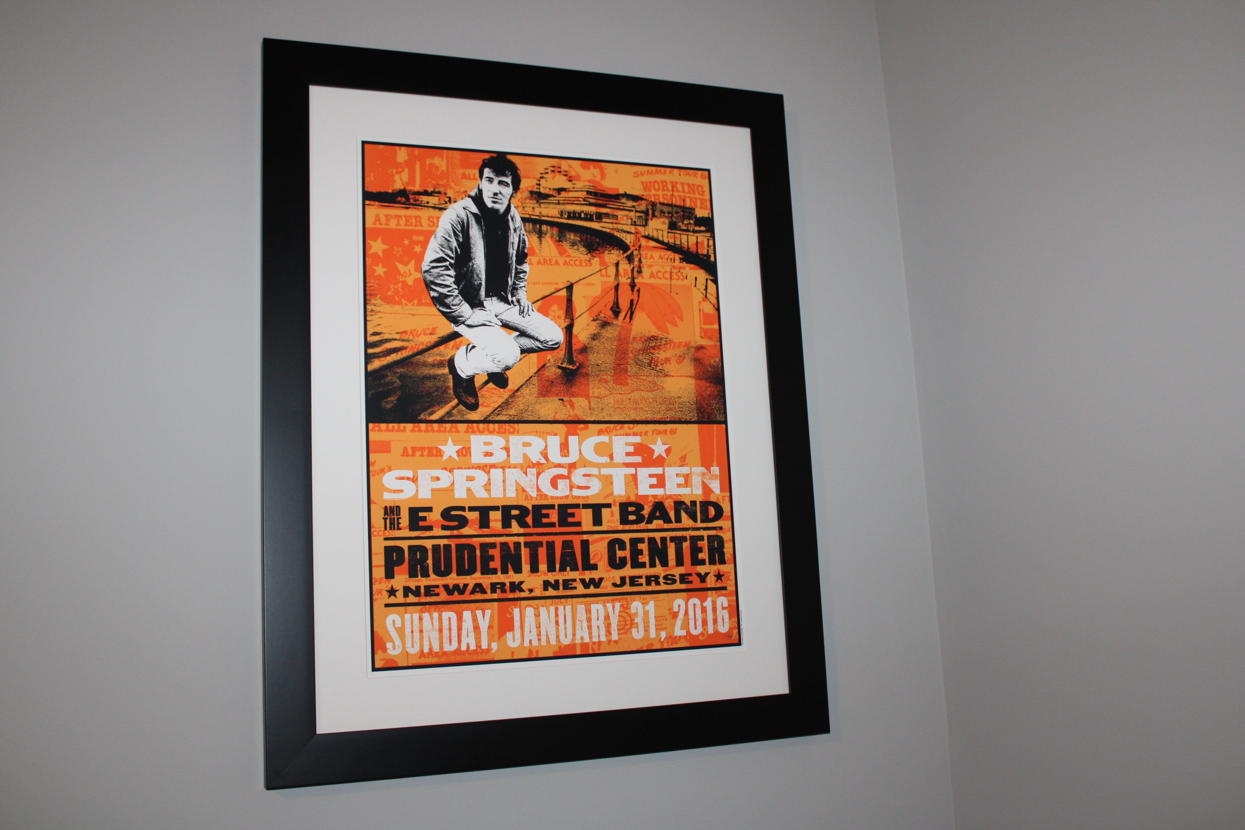 Bruce Springsteen - Original Lithograph - The River Tour 2016 New Jers ...
