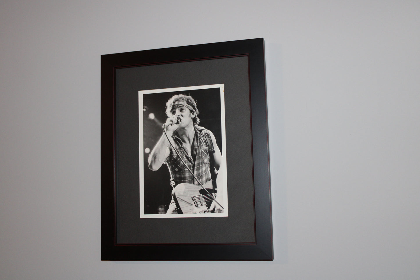 Bruce Springsteen - Born in the USA Tour 1985 Original Photograph New Custom Frame