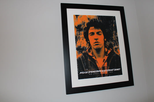 Bruce Springsteen - Original Lithograph - The River Tour 2016 New Jersey - Collectible Limited Edition – Numbered