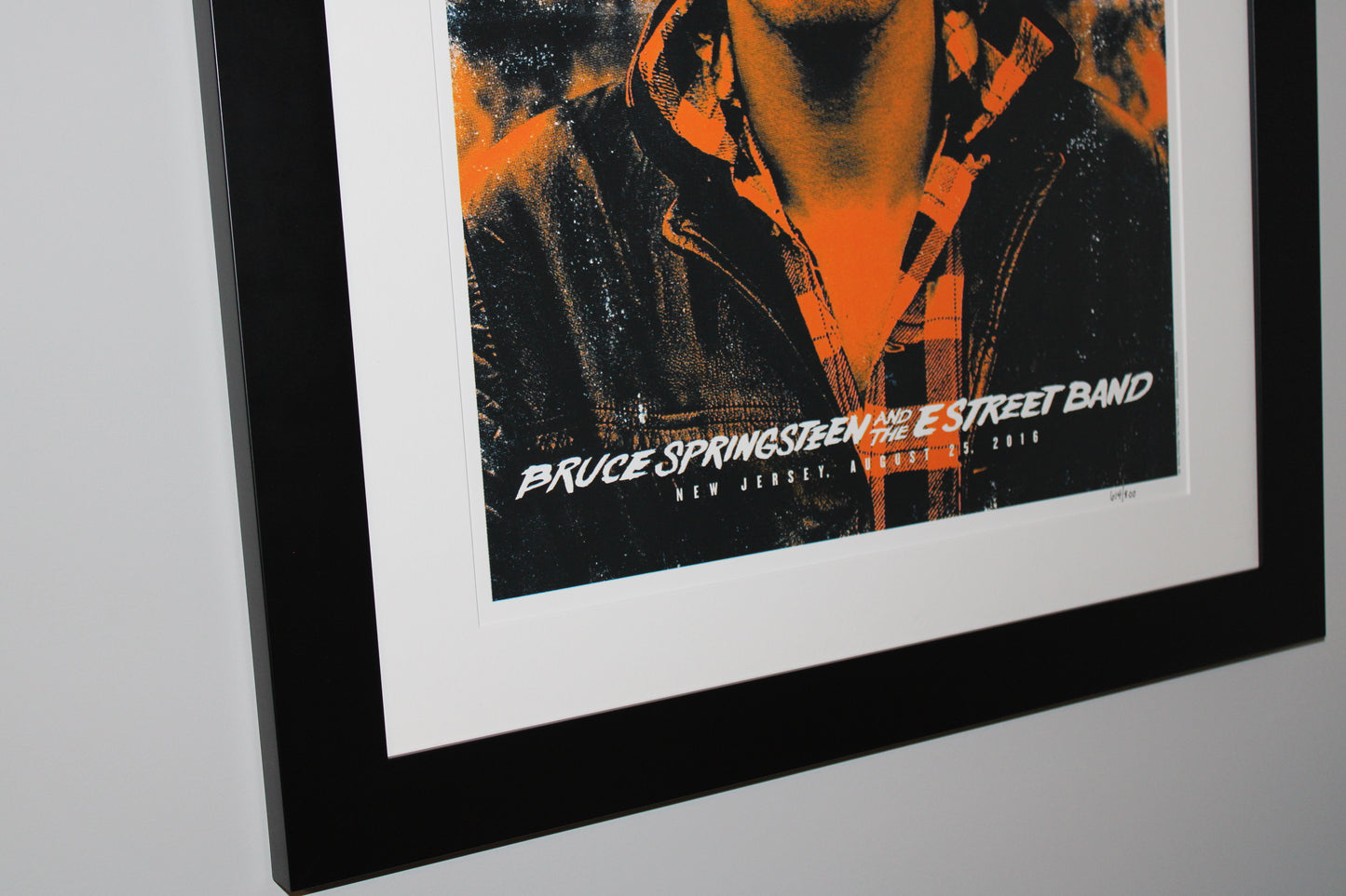Bruce Springsteen - Original Lithograph - The River Tour 2016 New Jersey - Collectible Limited Edition – Numbered