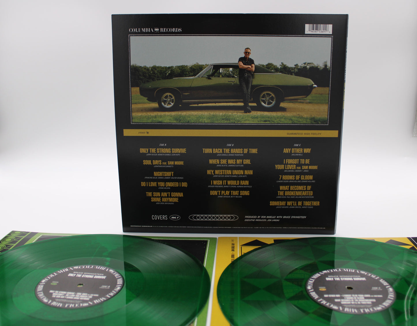 Bruce Springsteen Only The Strong Survive - Nightshade Green Vinyl - NEW & SEALED