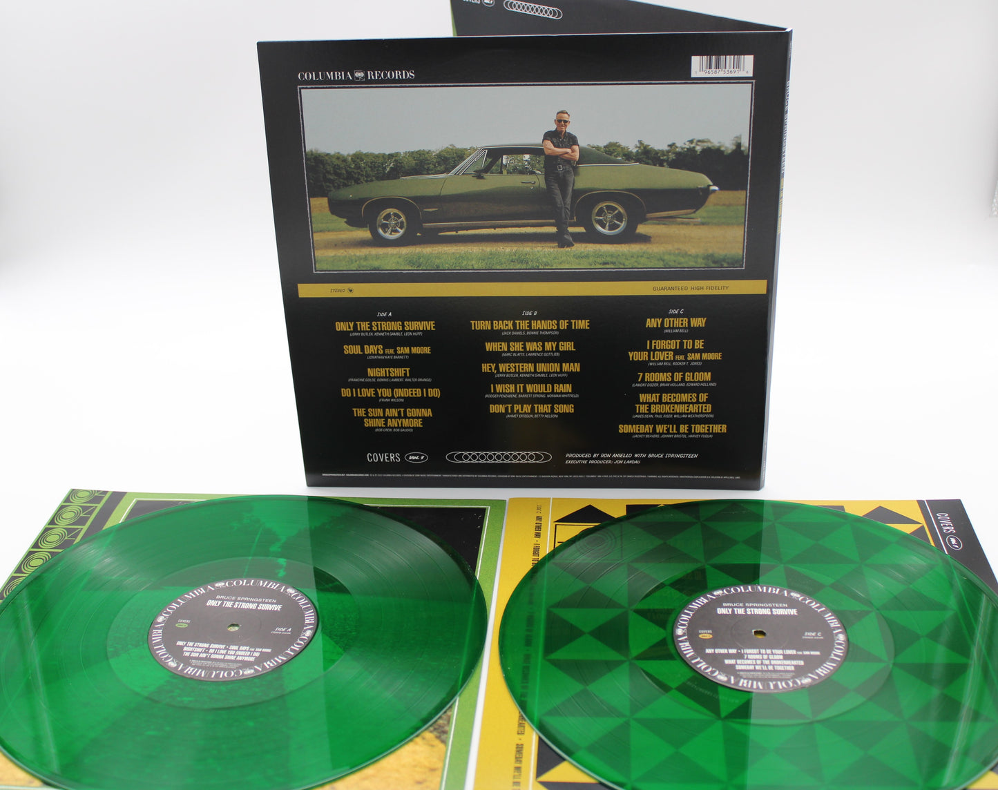 Bruce Springsteen Only The Strong Survive - Nightshade Green Vinyl - NEW & SEALED