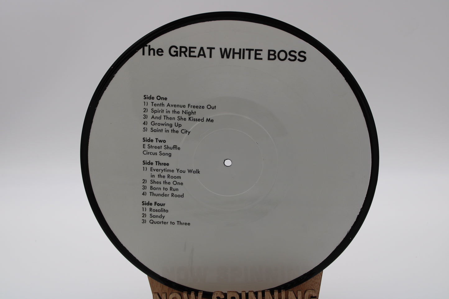Bruce Springsteen & The E Street Band - The Great White Boss - Picture Vinyl LP BLV