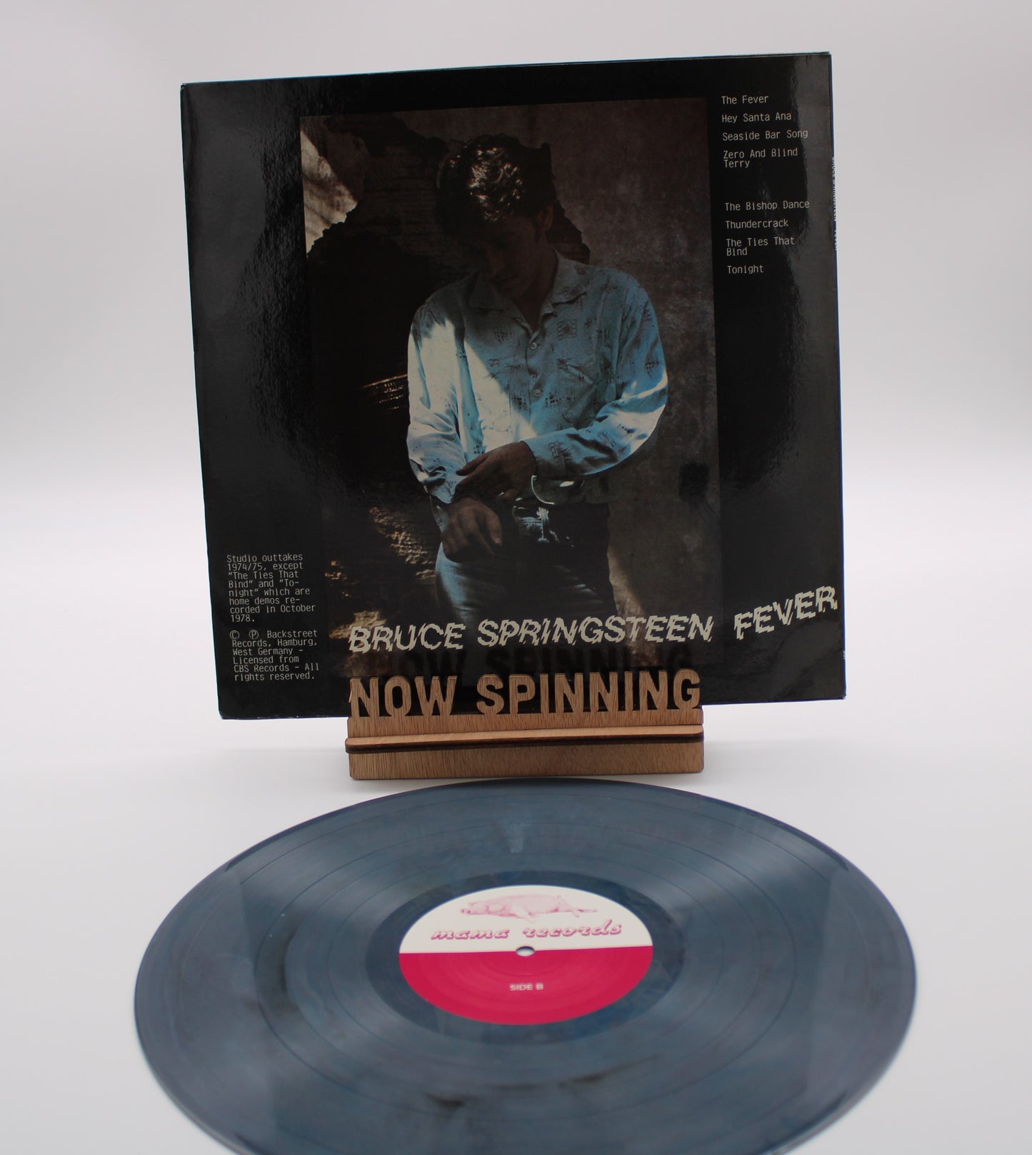 Bruce Springsteen "FEVER" 1973 & 1978 Studio & Rehearsal - German Import - Vinyl LP Near Mint BLV