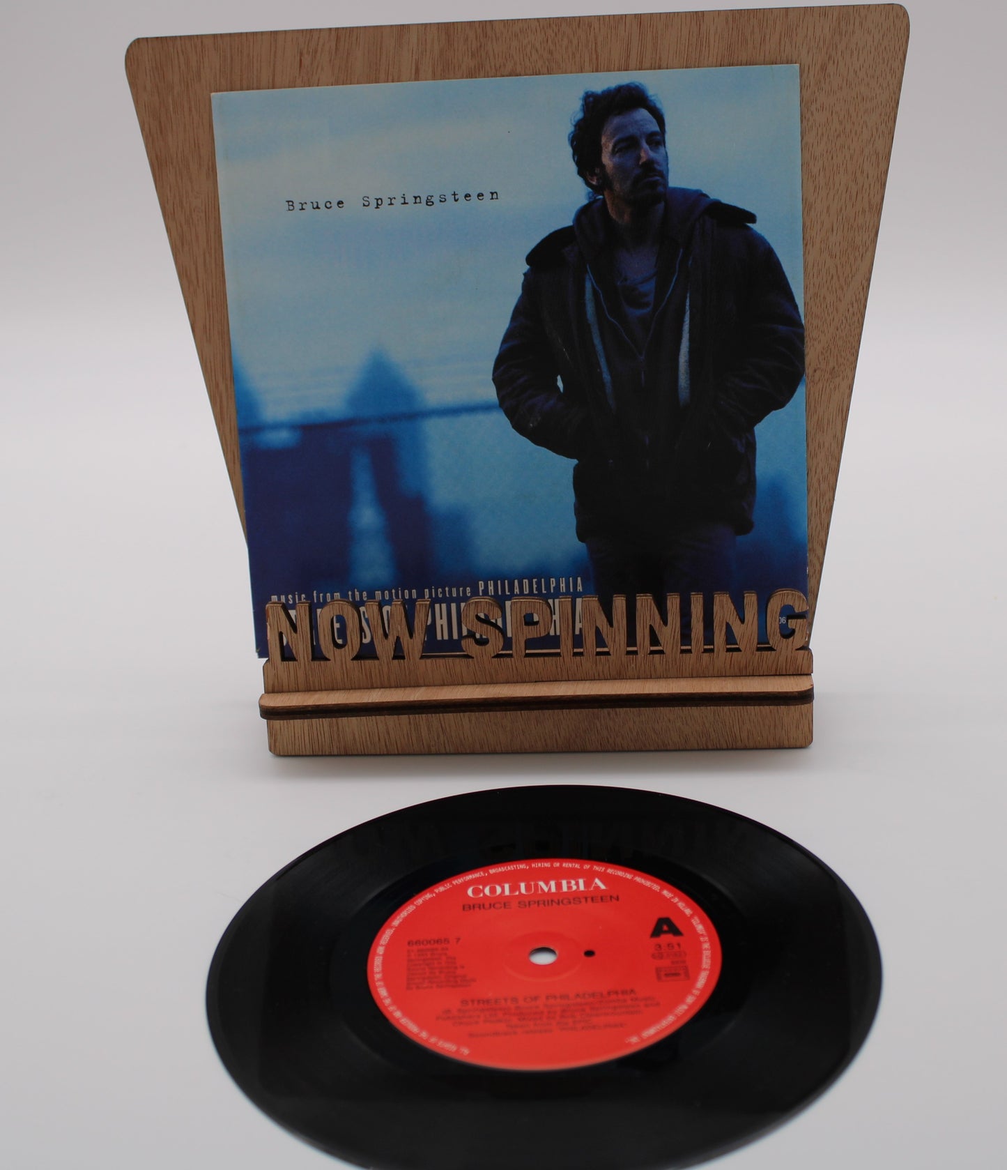 Bruce Springsteen - Streets of Philadelphia 1994 -UK Import 7" Vinyl Picture Sleeve Near Mint