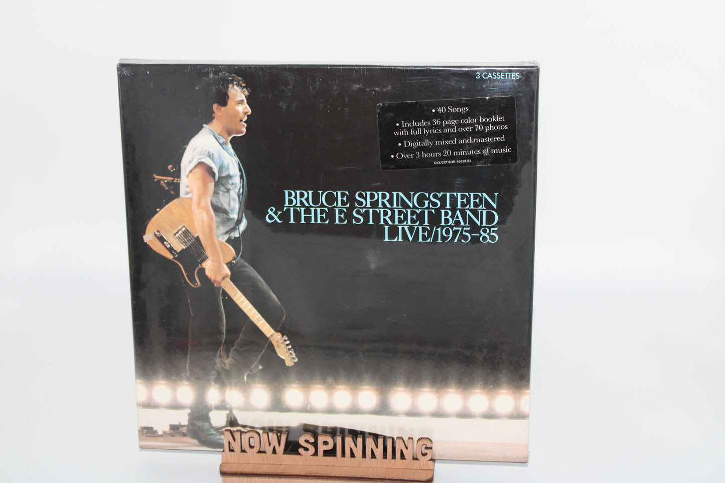 Bruce Springsteen SEALED Live 1975-85 Sealed Bundle - LPs, Cassettes & CDs - 3 Sealed Box Sets