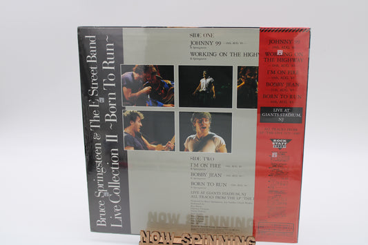 BRUCE SPRINGSTEEN SEALED Live Collection II - Born To Run LP Japan/OBI Vinyl 1987