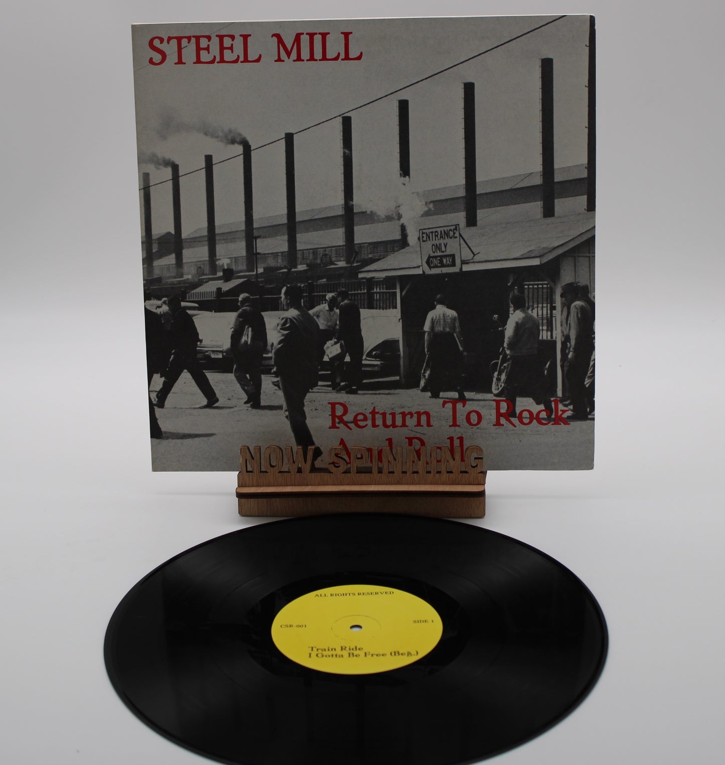 Steel Mill - Return to Rock and Roll - 1988 Vinyl recorded 1/18/1971 BLV