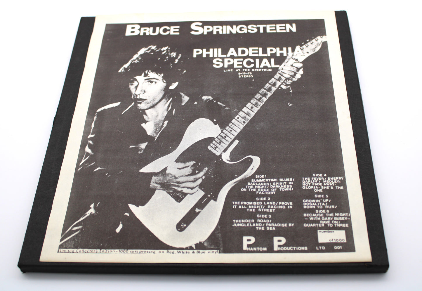 Bruce Springsteen - Philadelphia Special - 3 Vinyl Colored LPs - Live at the Spectrum 8-18-1978 BLV